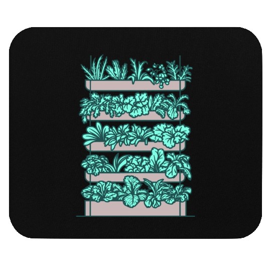 Vertical Vegetable Veggie Garden Mouse Pads