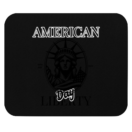 American Independence Day: Statue of Liberty Mouse Pads