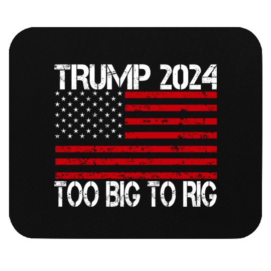 2024 Elections Too Big To Rig Mouse Pads