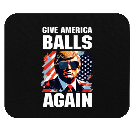 America Trump 2024 Patriotic Republican Mouse Pads