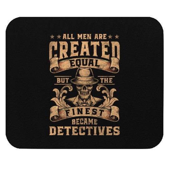 Private Detective Investigator Crime Sherlock Mouse Pads