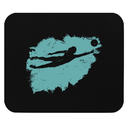 Volleyball Beach Grunge Vintage Mouse Pads