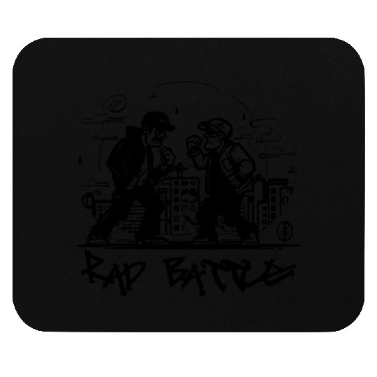Urban City Rappers: Rap Battle Mouse Pads