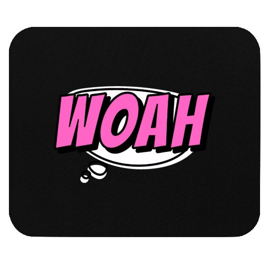 woah surprise Mouse Pads