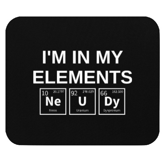 Elemental Harmony periodic table Mouse Pads