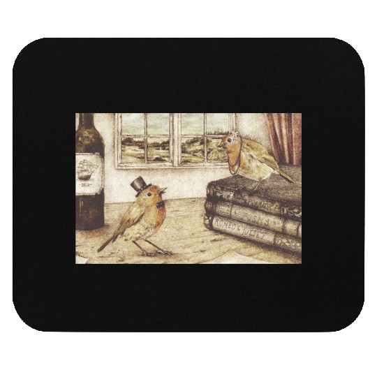 Robin Love Mouse Pads