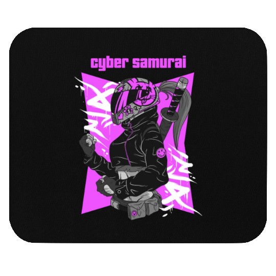 Cyber Samurai Mouse Pads