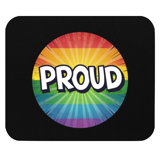 LGBTQ Proud Mouse Pads