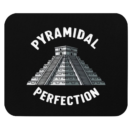 Aztec Pyramid Mayan Indigenous Mexican Aztec Mouse Pads