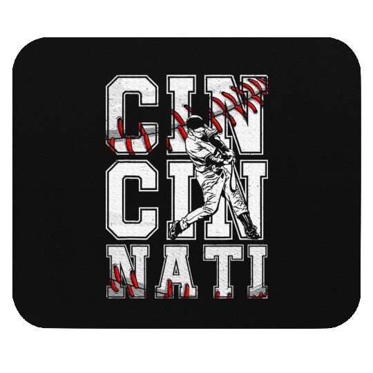 Cincinnati Baseball Lover Met At Game Day Mouse Pads