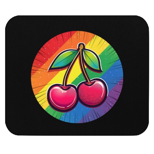 LGBTQ Cherry Mouse Pads