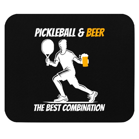 Pickleball & Beer The Best Combination drink sport Mouse Pads