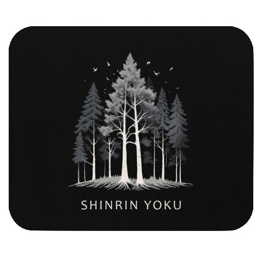 Shinrin Yoku Japanese Nature Forest Bathing Mouse Pads