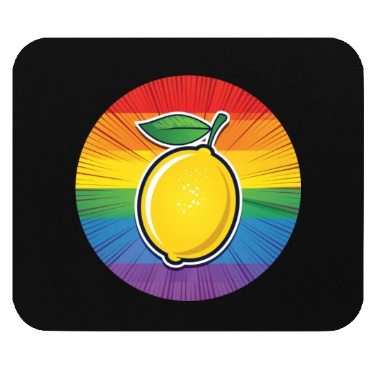 LGBTQ Lemon Mouse Pads