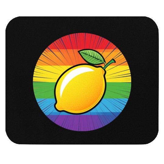 LGBTQ Lemon Mouse Pads