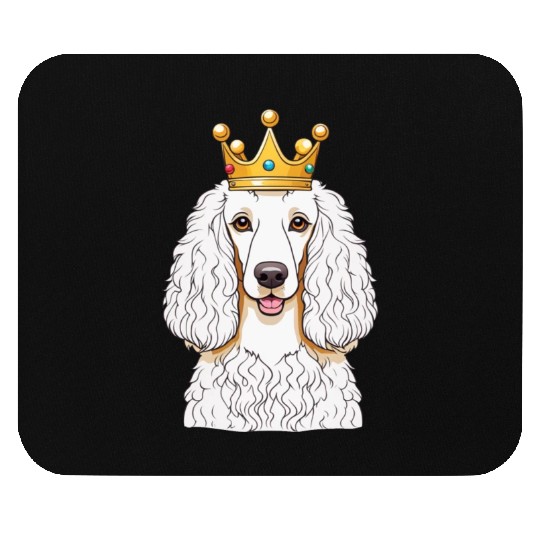 "The crowned ones" - Poodle Mouse Pads