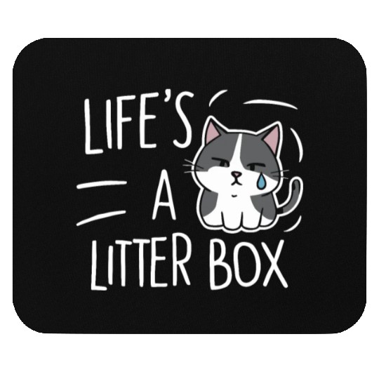 Gothic Emo Cat Design For Cat Lovers And Mouse Pads