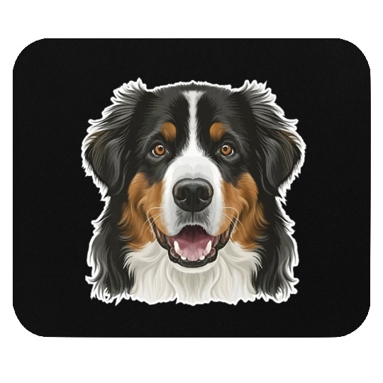 Bernese Mountain Animal Lover Premium Mouse Pads