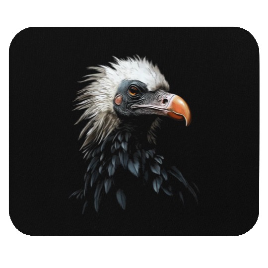 Vulture Animal Graphic Illustration Mouse Pads