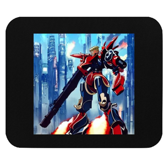 Robot Trump Mouse Pads
