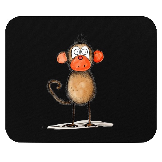 Funny Monkey Mouse Pads