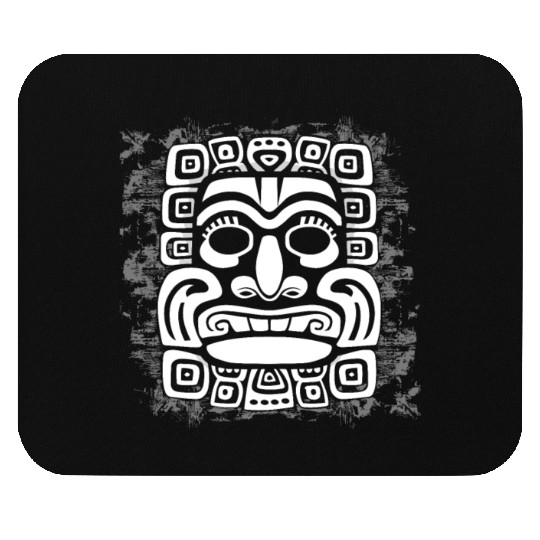 Maya God Mayan Mythology Kauil Mask Mouse Pads