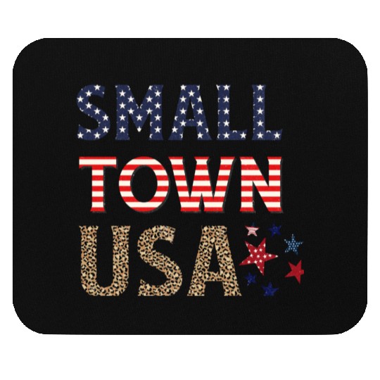 SMALL TOWN USA Mouse Pads