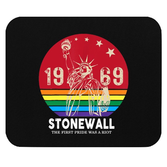 The First Pride Was A Riot 1969 Stonewall LGBTQ Mouse Pads