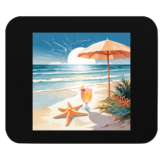 Tropical Cocktail Party Mouse Pads