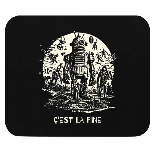 The Last Photocopy: Robot Machine Invasion Mouse Pads
