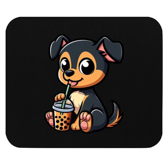 Miniature Pinscher Funny Premium Mouse Pads