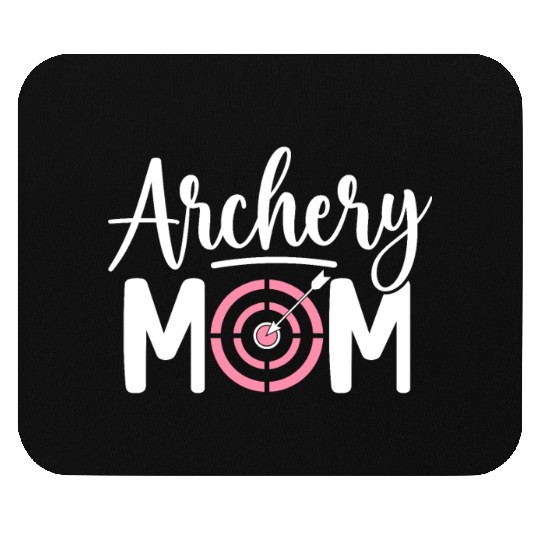 Archery Mom Archer Bow And Arrow Women Mouse Pads