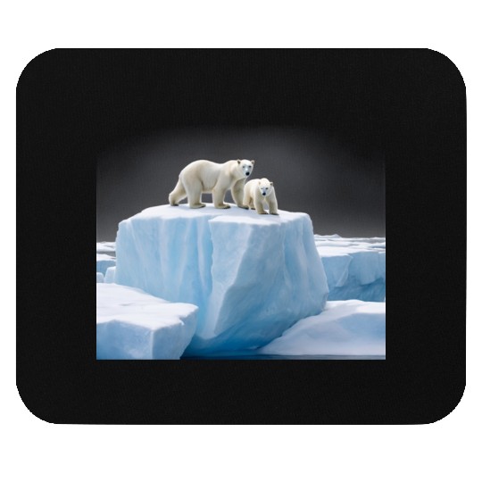 Polar Bear Haven Mouse Pads