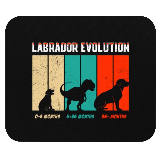 Labrador EVOLUTION Labrador Lovers Funny Mouse Pads