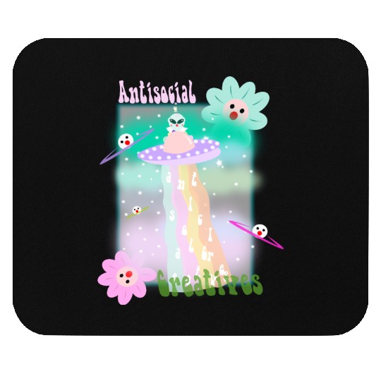 CIRCUS IN SPRING: SPRING ALIEN Mouse Pads