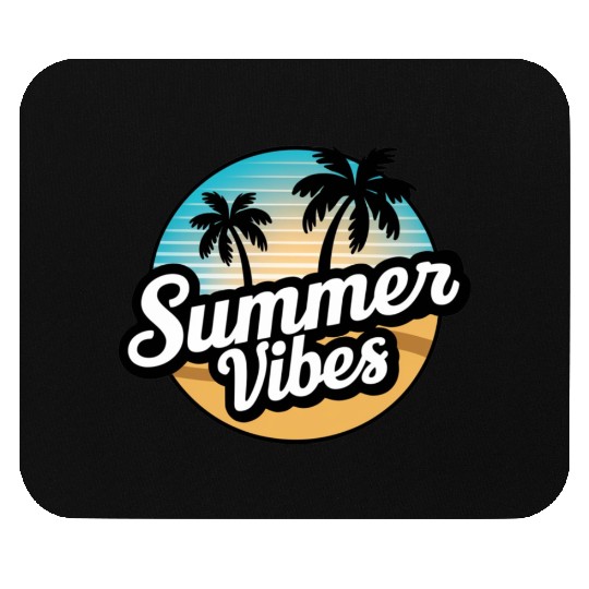 Tropical Sunset Escape Mouse Pads