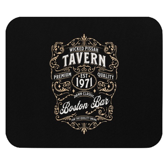 Wicked Pissah Boston Bar Funny Wicked Pissah Mouse Pads