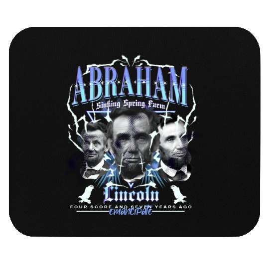 History Bootleg Abraham Lincoln Bootleg Retro Rap Mouse Pads