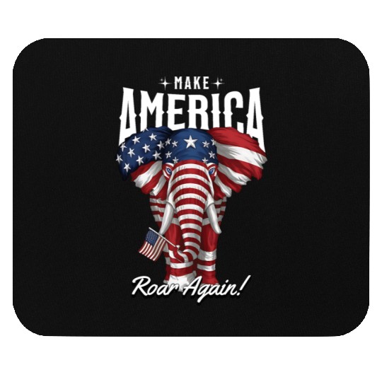 Republican Make America Roar Again Election 2024 Mouse Pads