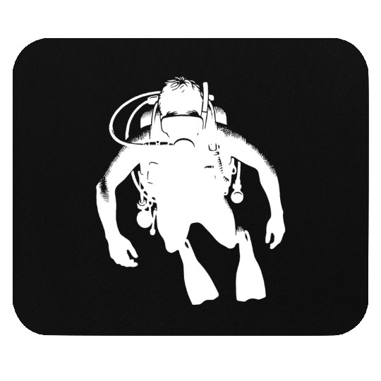 Perfect Buoyancy Scuba Diver Diving Club Mouse Pads