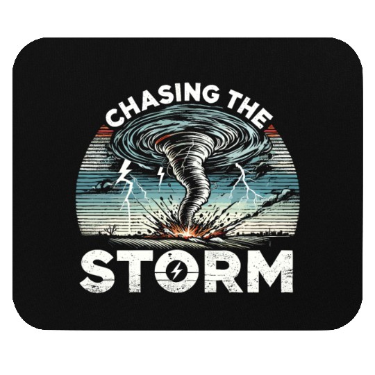 Tornado Chasing Adventures: Embrace Nature's Fury Mouse Pads