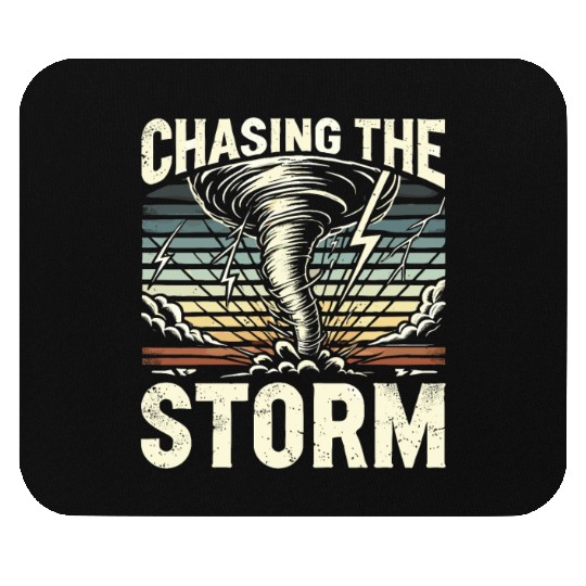 Tornado Chasing Adventures: Embrace Nature's Fury Mouse Pads
