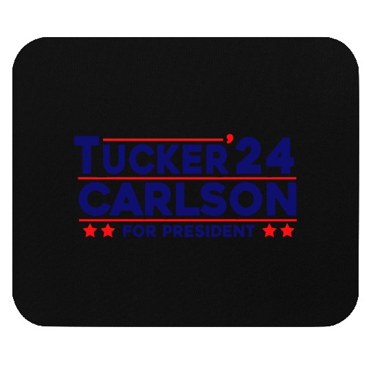 Tucker Carlson 2024 For President Mouse Pads
