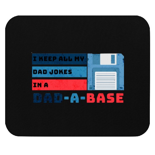 Funny dad jokes from son or daughter fathers day Mouse Pads