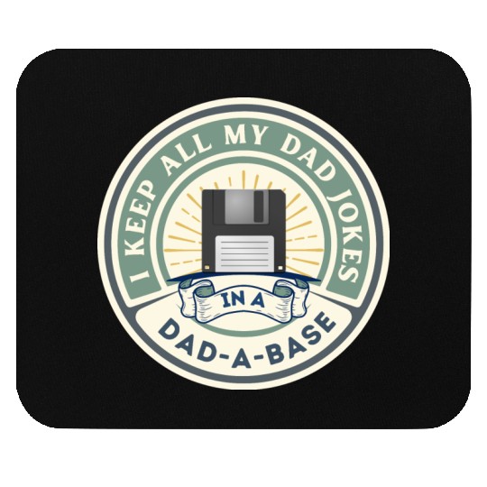 Funny dad jokes from son or daughter fathers day Mouse Pads