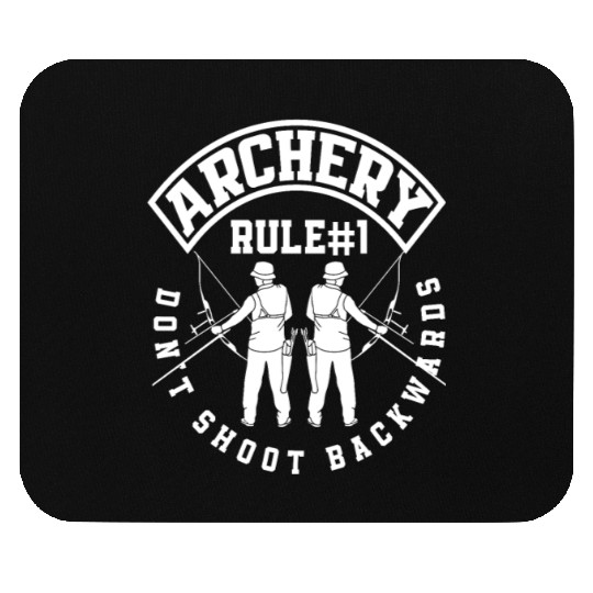 Bow Archery Saying Gift Idea Mouse Pads