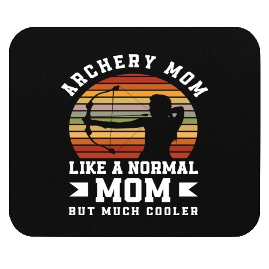 Bow Mom Mother Archery Mouse Pads