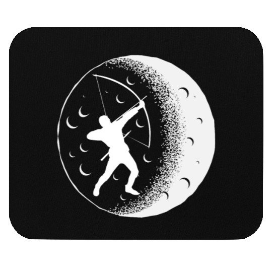 Bow Moon Archery Mouse Pads