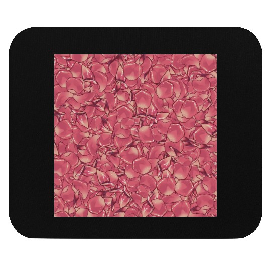 Fallen Rose Peddles Mouse Pads