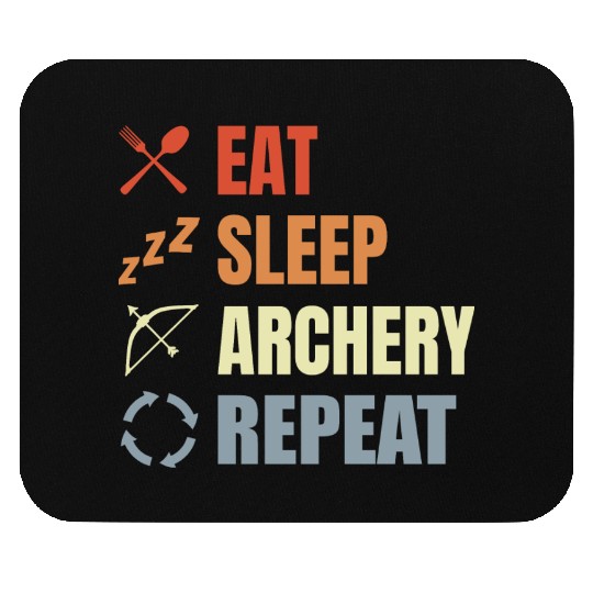 Funny Archery Routine Mouse Pads